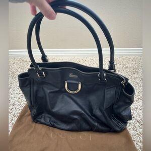 Gucci leather handbag